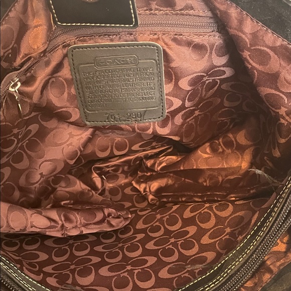 Coach Black Tote Bag - Picture 2 of 4